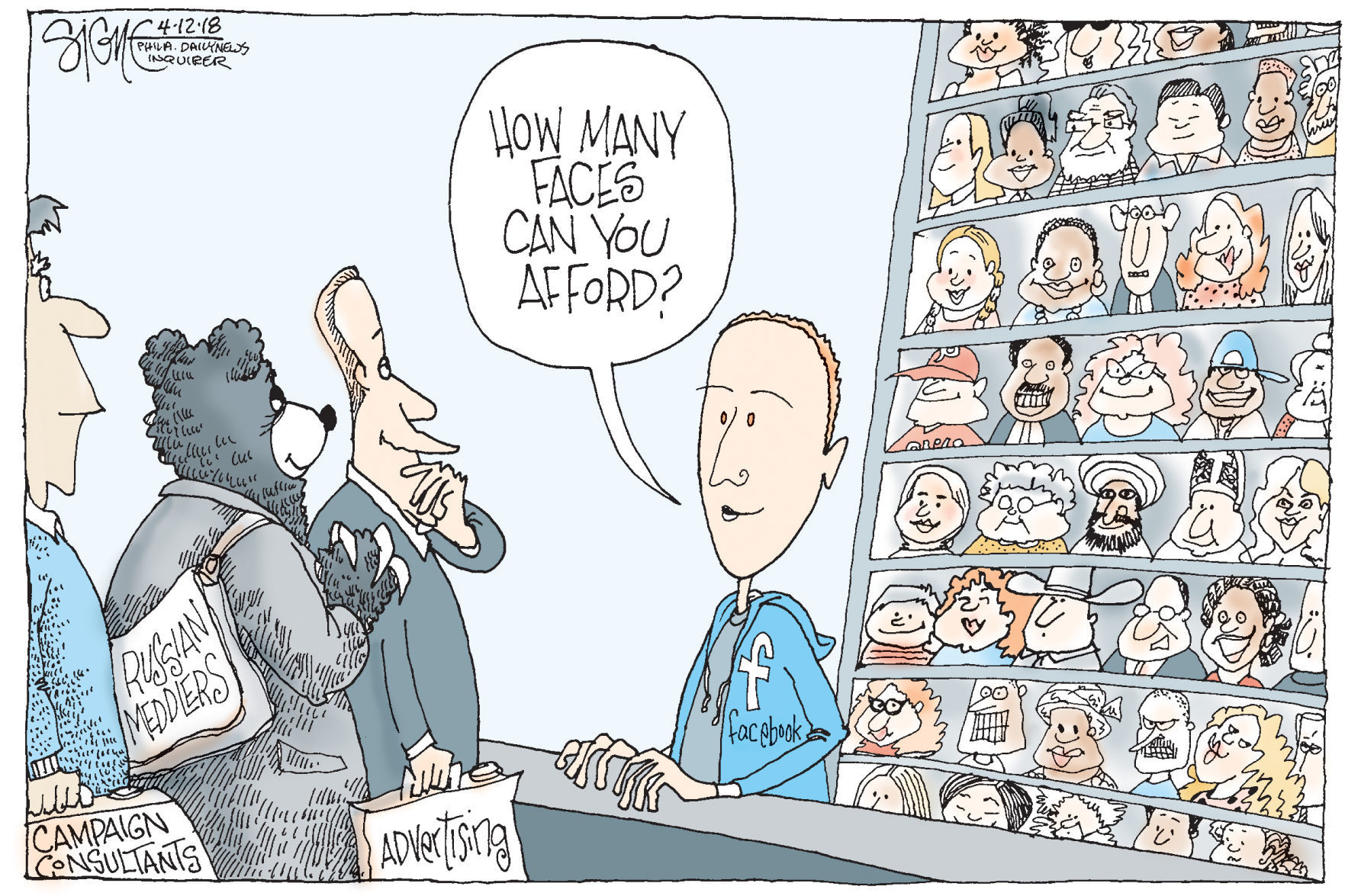 Signe Wilkinson / Philadelphia Daily News